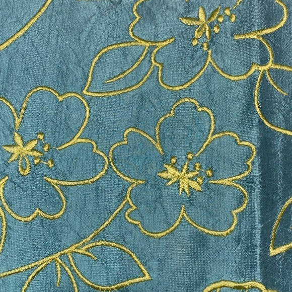 NWOT! Unique Debra deRoo Silk Embroidered Pants - Picture 14 of 16